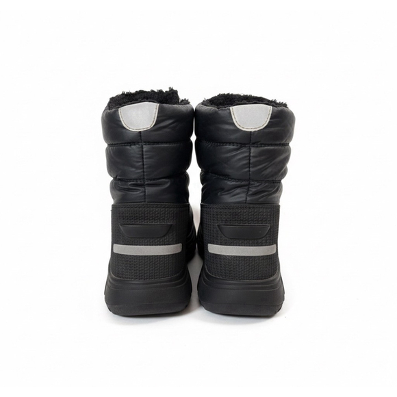 Hunter Big Kids Intrepid Nebula Snow Boots Black - Picture 3 of 14